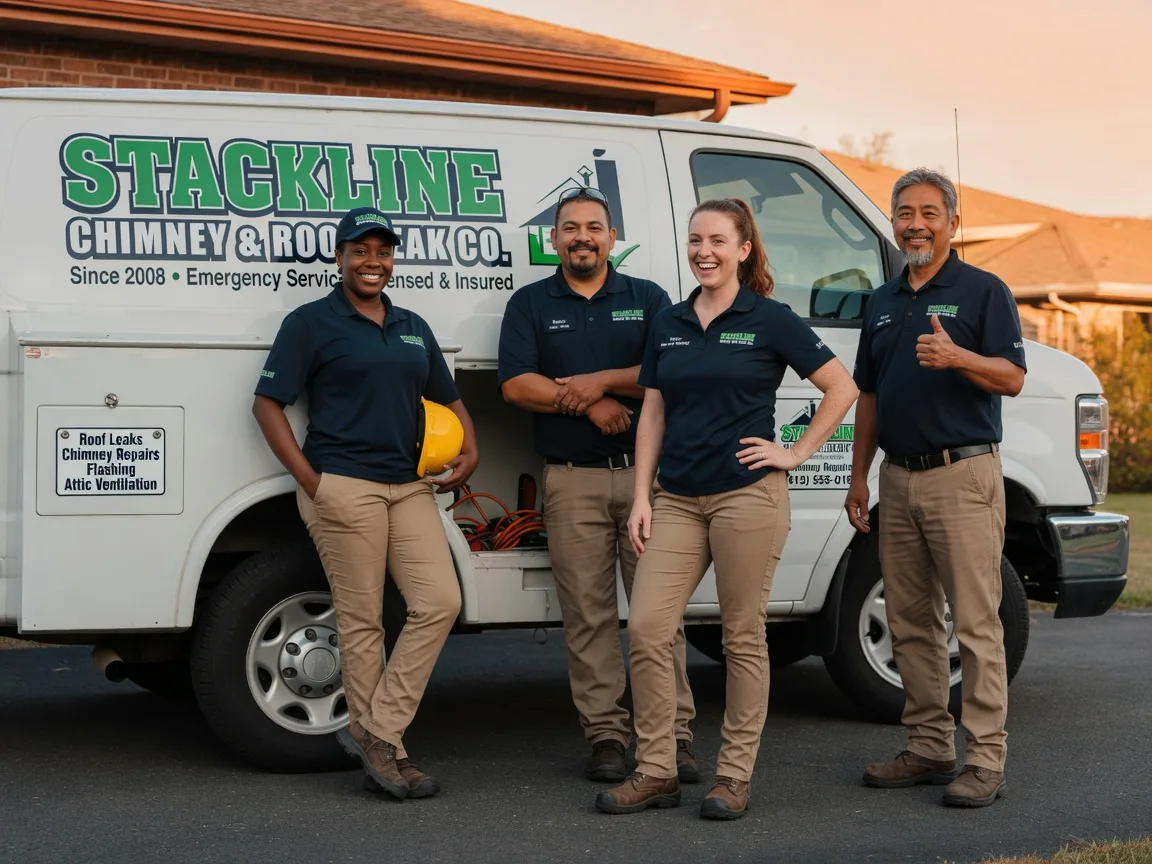 Chimney flashing repair company in Port Bolivar, TX